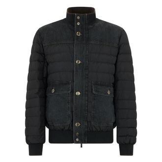 Moorer Winter Jackets, male, Black, Size: 3XL Cassiani Padded Jacket