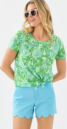 Lilly Pulitzer Etta Scoop Neck Top