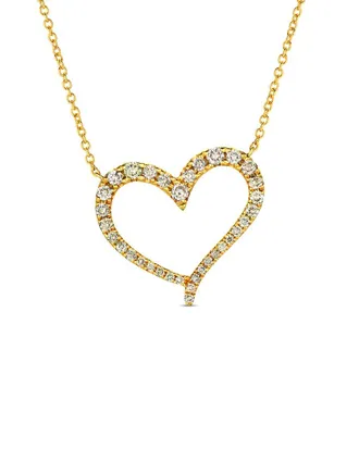 Le Vian 14K 0.55 ct. tw. Diamond Heart Necklace