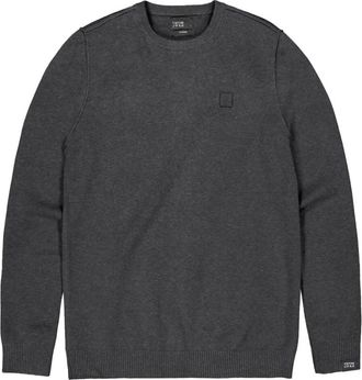 Butcher of Blue Clifden Crew - Heren - Truien - Grijs - Maat: 3XL Wol