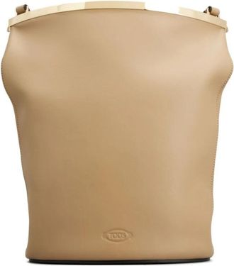 Tod's Stijlvolle Rope Tassen Collectie - Dames - Schoudertassen - Beige - ONE Size - Tassen