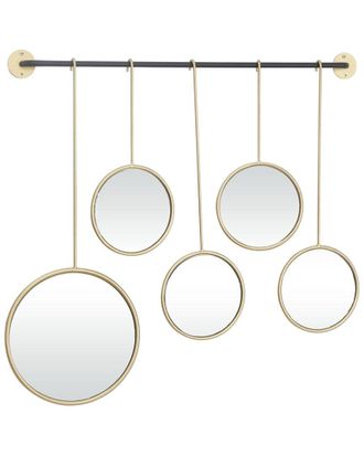CosmoLiving by Cosmopolitan Cosmoliving By Cosmopolitan Contemporary Wall Mirror