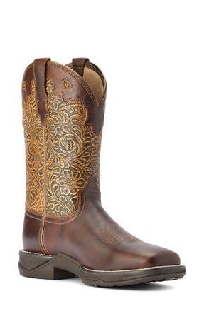 Ariat Anthem Savanna Rich Western Boot in Brown at Nordstrom Rack, Size 11