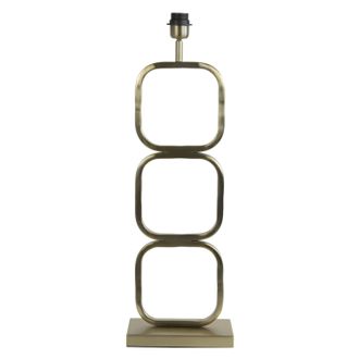 Light & Living L&aacute;mpara De Mesa - Lutika - Dorado - Metal - - Light&living