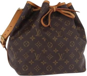 Louis Vuitton Pre-owned Bucket Bag - Dames - Vintage Tas - Bruin - ONE Size - Leer - Vintage