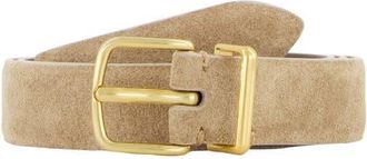 Vince Kaia Suede Belt in Sand Trail at Nordstrom, Size X-Small