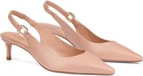 L.k. Bennett Lettie Oloid Pointed Toe Slingback Pump in Trench at Nordstrom Rack, Size 9Us / 39Eu