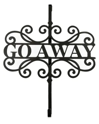 National Tree Company 17In Halloween Go Away Wreath Hanger