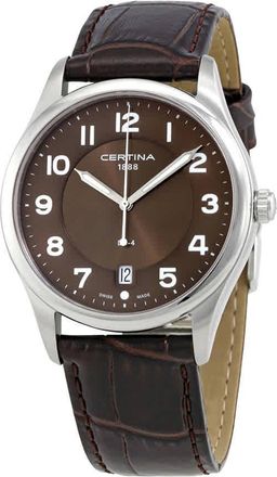Certina DS-4 Quartz Brown Dial Mens Watch C022.410.16.290.00