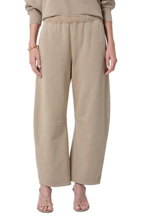 Citizens Of Humanity Miro Cotton Fleece Sweatpants in Catalina Light Beige at Nordstrom, Size X-Small