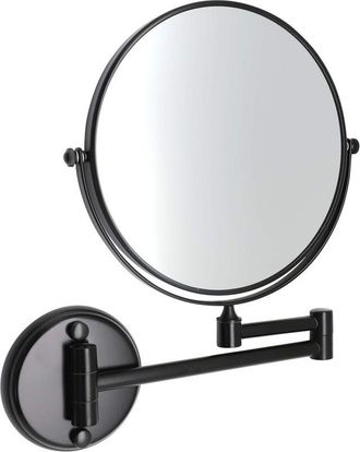 OEM Espejo De Maquillaje De Pared, Espejo De Pared Con Aumento Iluminado, Espejo De Pared De Doble Cara 1x / 10x, Espejo Cosm&eacute;tico Giratorio De 360&deg;