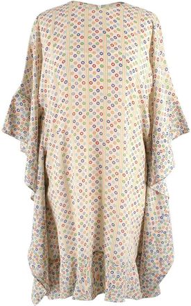 Valentino Garavani Valentino Multi-Colour Printed Silk Kaftan Size XXS