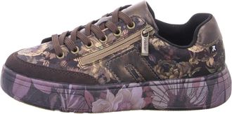 Rieker Brooke Sneaker - Dames - Schoenen - Bruin - Maat: 39 EU Leer