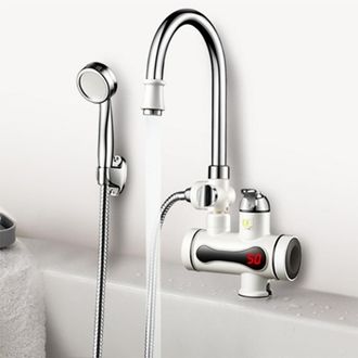 Trade Shop Trade Shop - Calentador De Agua Instant&aacute;neo Agua Caliente Ducha El&eacute;ctrica Cocina Ba&ntilde;o