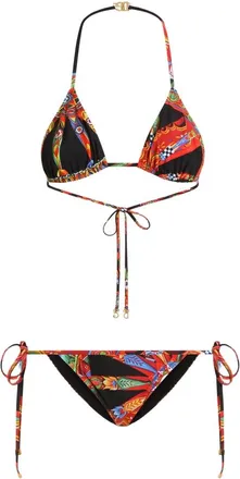 Dolce & Gabbana Badmode, Dames, Veelkleurig, M, Bikinis
