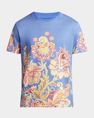 Tシャツ・カットソー Etro Cut & Sew T-Shirt With Embroidered Design Etro Cut & Sew T-Shirt With Embroidered Design | THE LIST