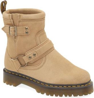 Dr. Martens Anistone Harness Boot in Savannah Tan at Nordstrom, Size 11Us