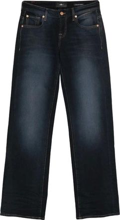 7 For All Mankind Low Straight - Jeans - Mujer - Azul - W24