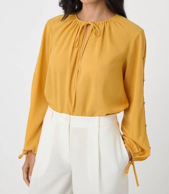 Toccin Oletta Blouse In Tuscan Sun
