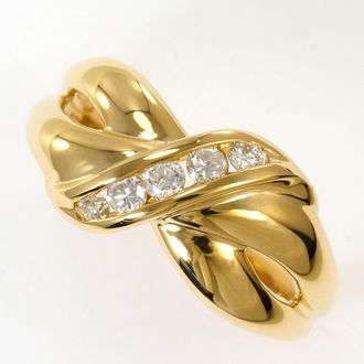 C&A Yellow Gold Yellow Gold (18K) Band Ring (Pre-Owned)