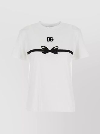 Dolce & Gabbana cotton embroidered t-shirt