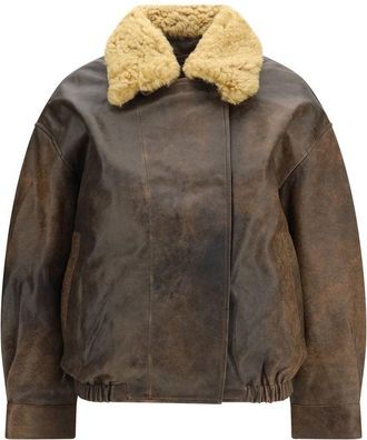 R13 Lamb Ovis Aries Womens Bomber