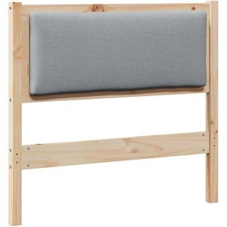 vidaXL Cabecero Otro Marr&oacute;n 90 Cm Madera Maciza De Pino Vidaxl