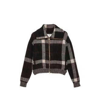 Barbour Carville Check-pattern Zip-up Jacket