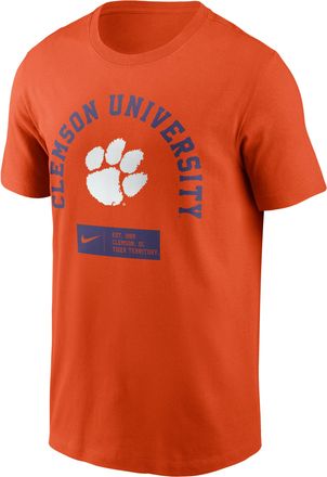 Nike Clemson Primetime Seasonal Nike Mens College T-Shirt in Orange | N19989MCLN-9SV
