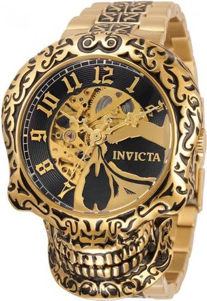Invicta Artist Skull Automatic Mens Watch 35109