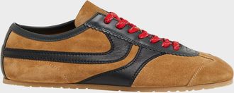 Dries Van Noten Men & apos;s Suede and Leather Low-Top Sneakers