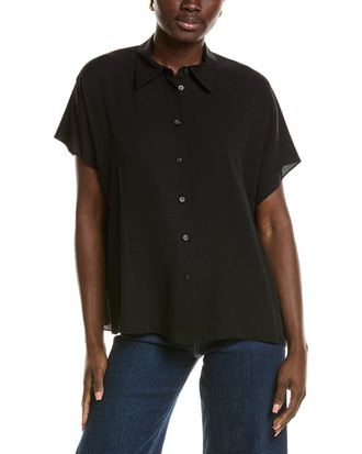 Lafayette 148 New York Dolman Sleeve Oversized Blouse