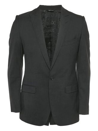 Dolce & Gabbana tailored single-breasted blazer - Black