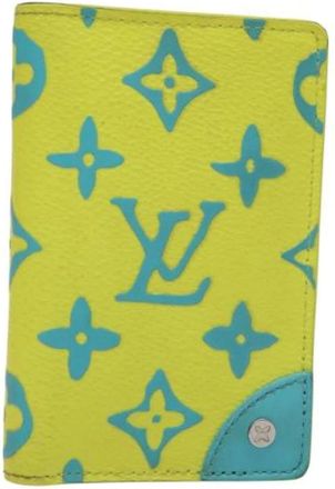 Louis Vuitton Pre-owned portafogli di tela - - Pre-owned - Donna - Giallo - ONE SIZE