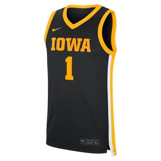 Nike Iowa Hawkeyes Replica Nike Mens College Basketball Jersey in Black | CLEVGRJNCBJIOW-IOW