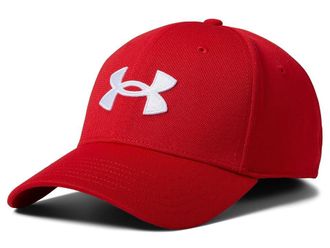 Under Armour Blitzing Mens Hat Caps Red/White : SM-MD, Polyester