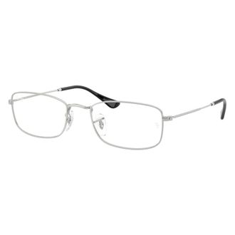 Ray-Ban Glasses, unisex, Gray, Size: 55 MM Optical Frame