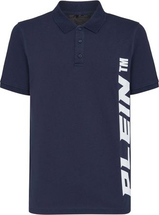 Philipp Plein Polo shirt SS - Heren - Polos - Blauw - 2XL - Katoen - Tops