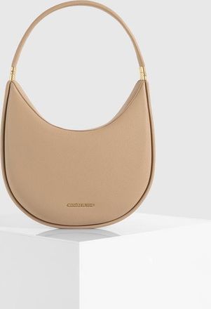 Mani&egrave;re De Voir Penny 3-In-1 Leather Medium Bag in Beige at Nordstrom