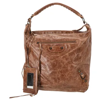 Balenciaga Balenciaga Arena Classic Day Bag in bruin lamsleer