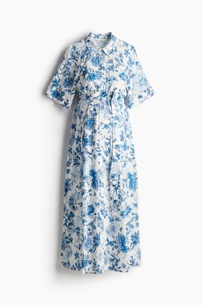 H&M MAMA Before & After Blusenkleid - White