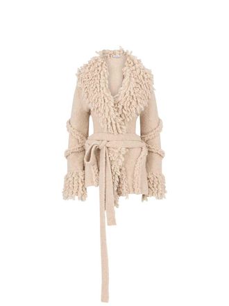The Attico Il cardigan beige Attico