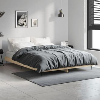 vidaXL Giroletto Rovere Sonoma 135x190 cm in Legno Multistrato - Vidaxl