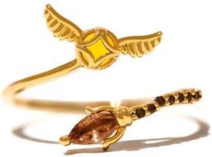 Girls Crew Harry Potter Golden Snitch Bypass Ring at Nordstrom, Size 4.5
