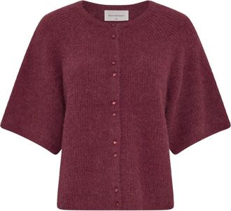 Moss Copenhagen Bondie Hope 2/4 Cardigan - Dames - Truien - Paars - Maat: M/L