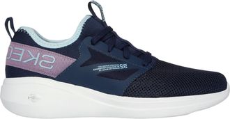 Skechers Dames Go Run Fast Sneakers (Marineblauw)