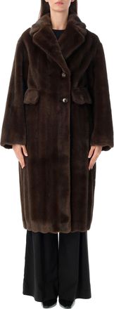 s.w.o.r.d Coat Double Breasted Eco Visone Double-Breasted Coat