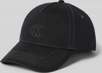 Calvin Klein Cap aus Baumwolle mit Logo in Black, Gr&ouml;&szlig;e 1