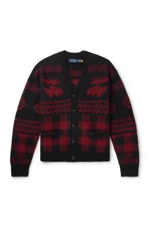 Polo Ralph Lauren Jacquard-Knit Cardigan