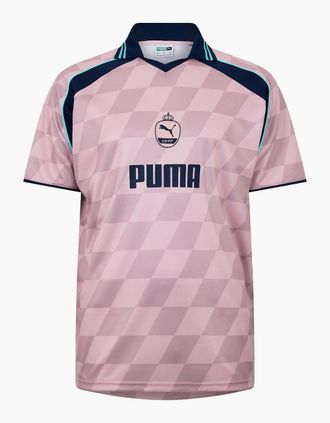 Puma Mens Jersey T Shirt Mens Unisex - Mauve Mist - Size: 36